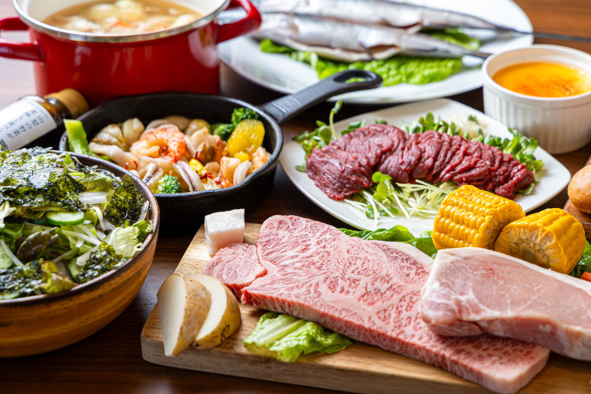山梨豪華露營BBQ